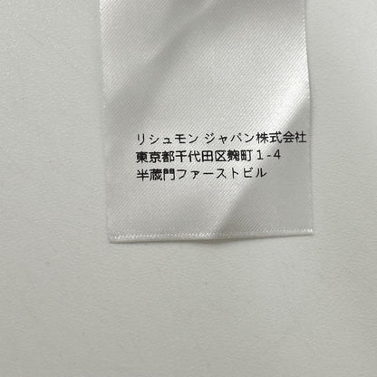 Chloe クロエ ホワイト コットン 比翼ボタン レースブラウス トップス