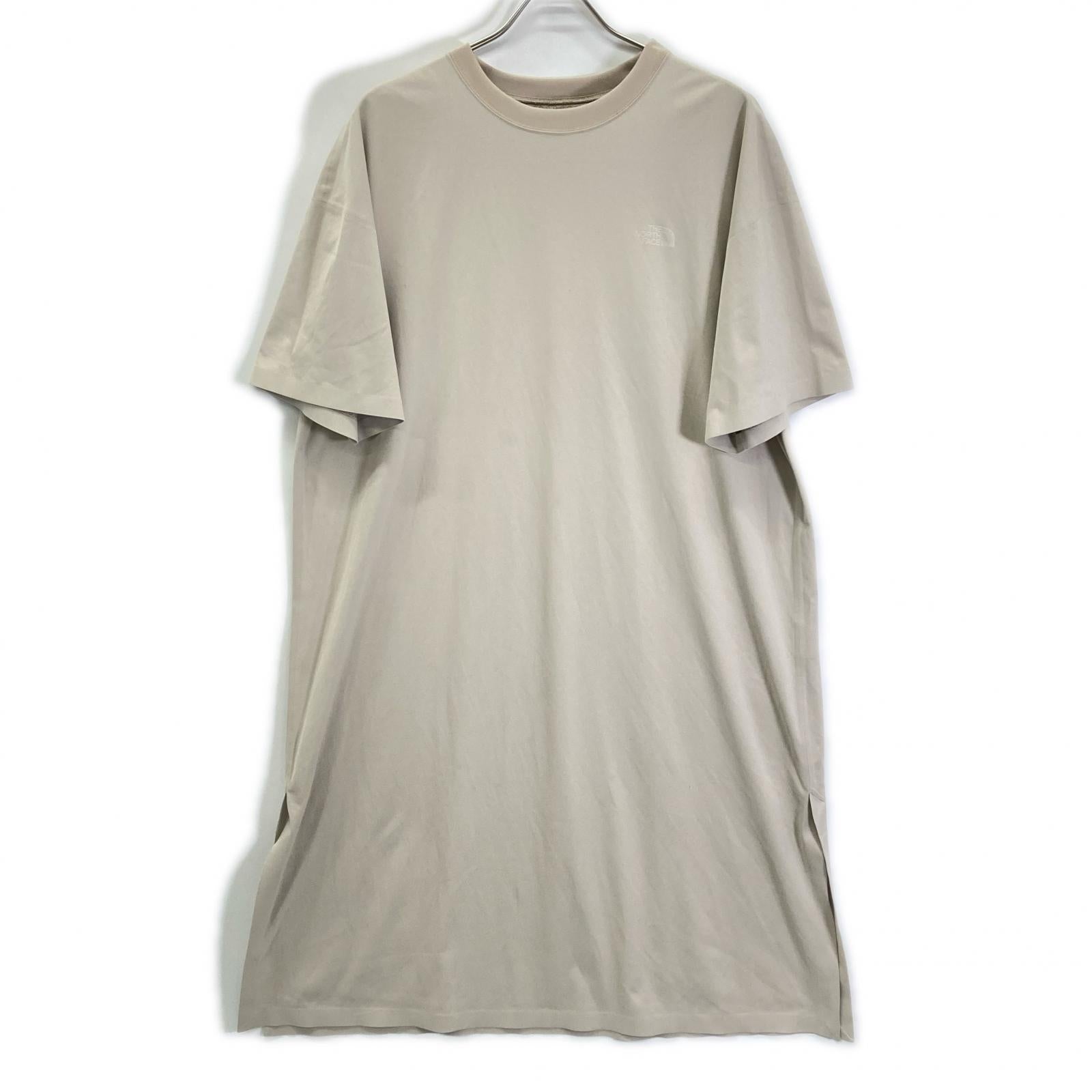 THE NORTH FACE ノースフェイス NTW12266 ベージュ テックラウンジ 半袖ワンピース ワンピース