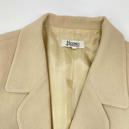 HERNO ヘルノ 90s ベージュ テーラードジャケット ジャケット