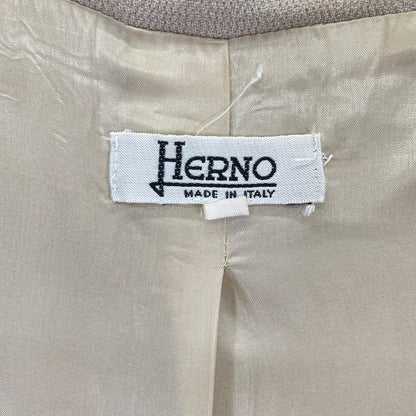 HERNO ヘルノ 90s ベージュ テーラードジャケット ジャケット