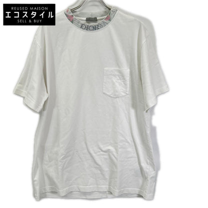 DIOR ディオール 383J644A0554 ネックデザイン刺繍ロゴ 胸ポケットTシャツ トップス