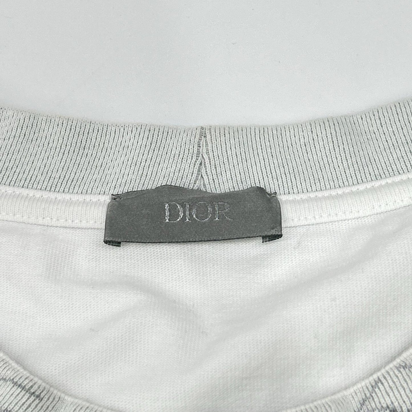 DIOR ディオール 383J644A0554 ネックデザイン刺繍ロゴ 胸ポケットTシャツ トップス