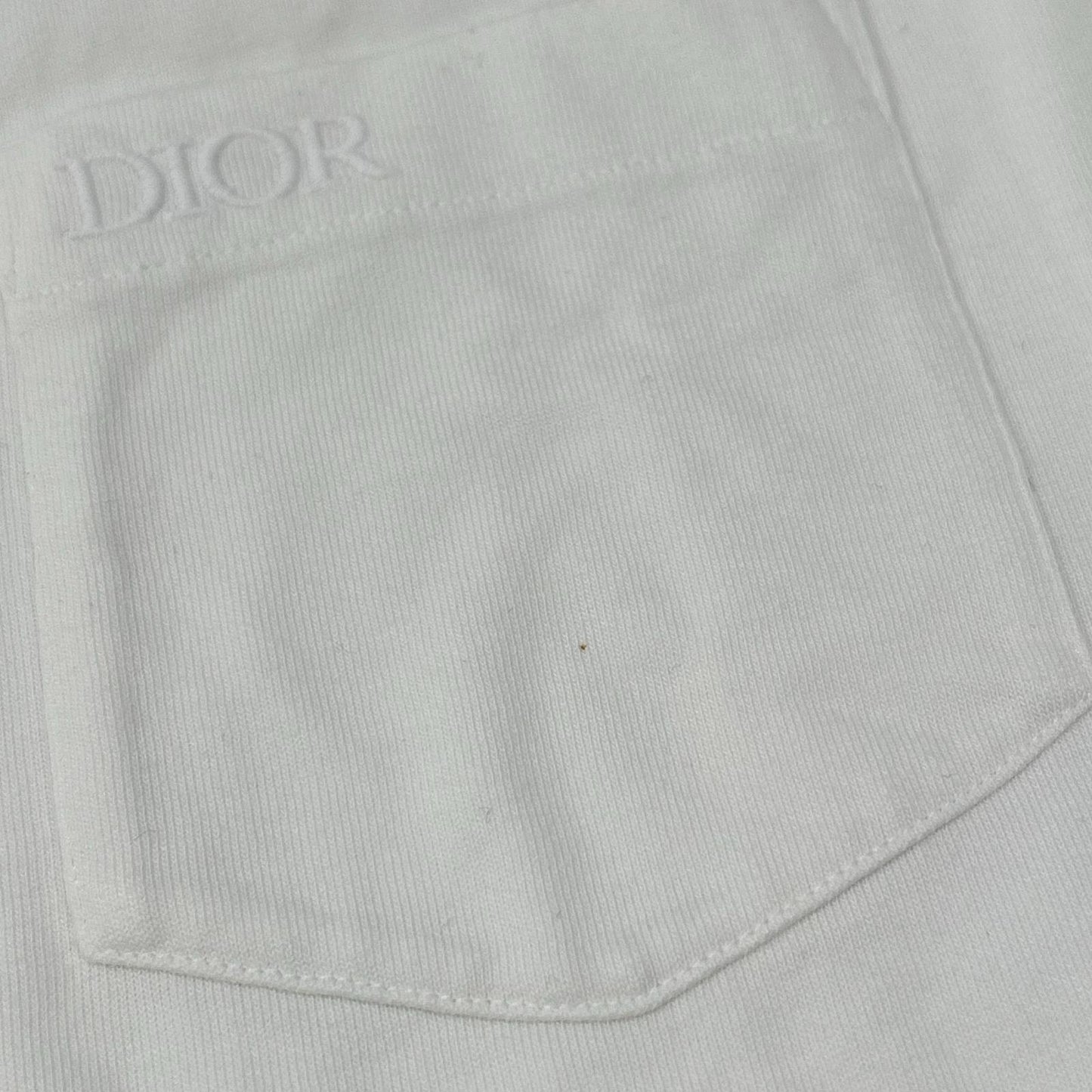 DIOR ディオール 383J644A0554 ネックデザイン刺繍ロゴ 胸ポケットTシャツ トップス