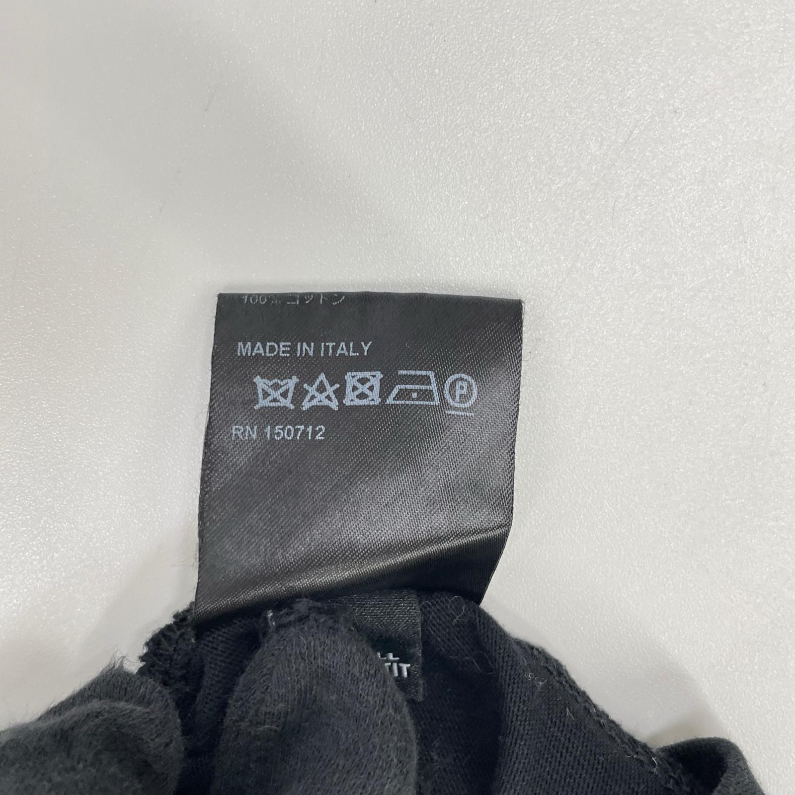 AMIRI アミリ ブラック 半袖 ロゴ Tシャツ トップス