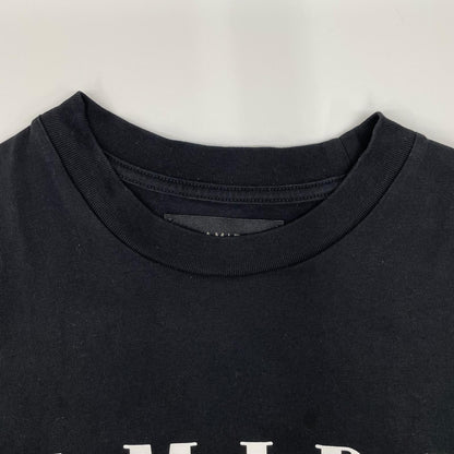 AMIRI アミリ ブラック 半袖 ロゴ Tシャツ トップス