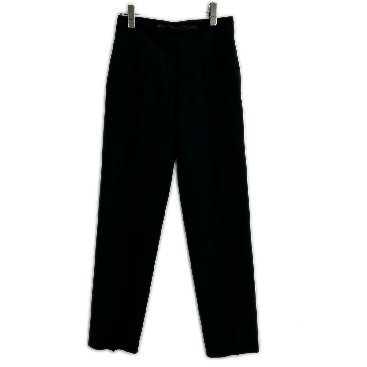 GUCCI Tom Ford era black center-pressed pants bottoms