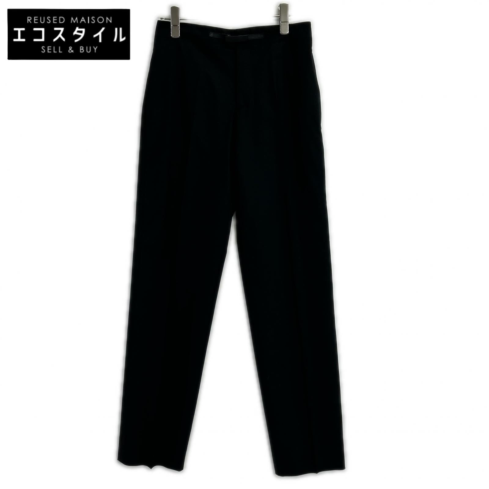 GUCCI Tom Ford era black center-pressed pants bottoms