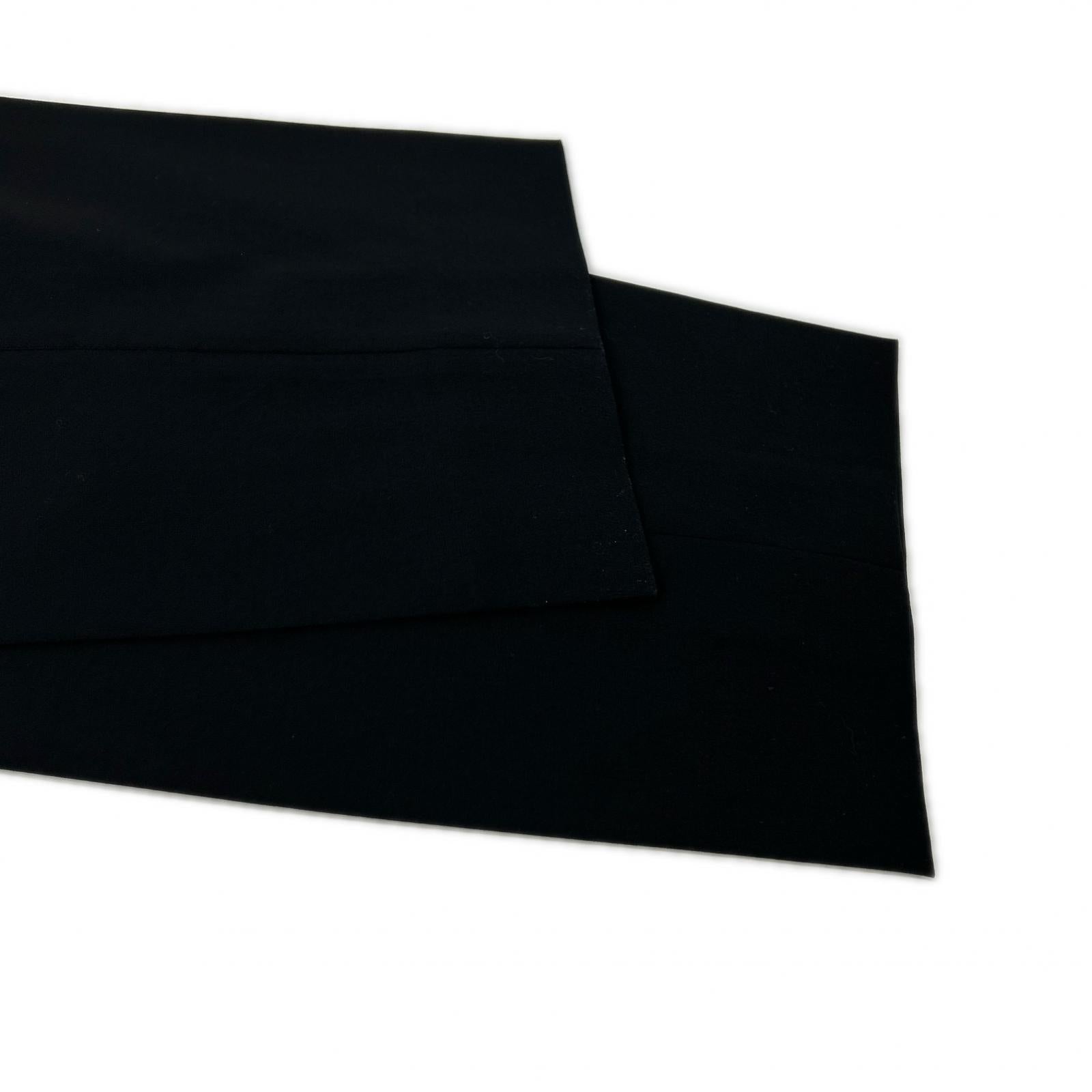 GUCCI Tom Ford era black center-pressed pants bottoms