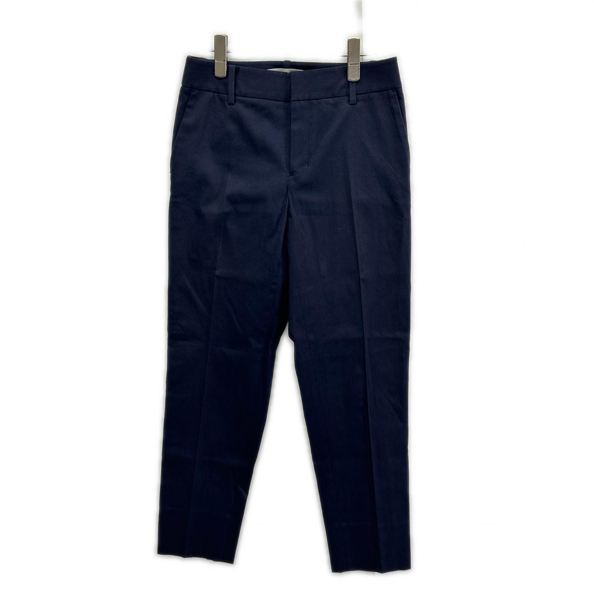 ESTNATION Estnation navy cotton-blend tapered cropped pants