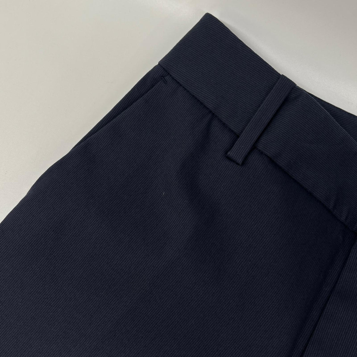 ESTNATION Estnation navy cotton-blend tapered cropped pants