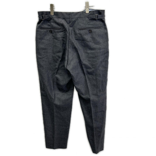 POLObyRalphLauren ポロラルフローレン グレー ウール サイドアジャスター スラックス ボトムス