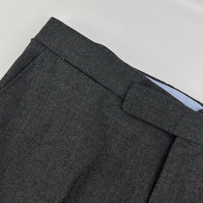 POLObyRalphLauren ポロラルフローレン グレー ウール サイドアジャスター スラックス ボトムス