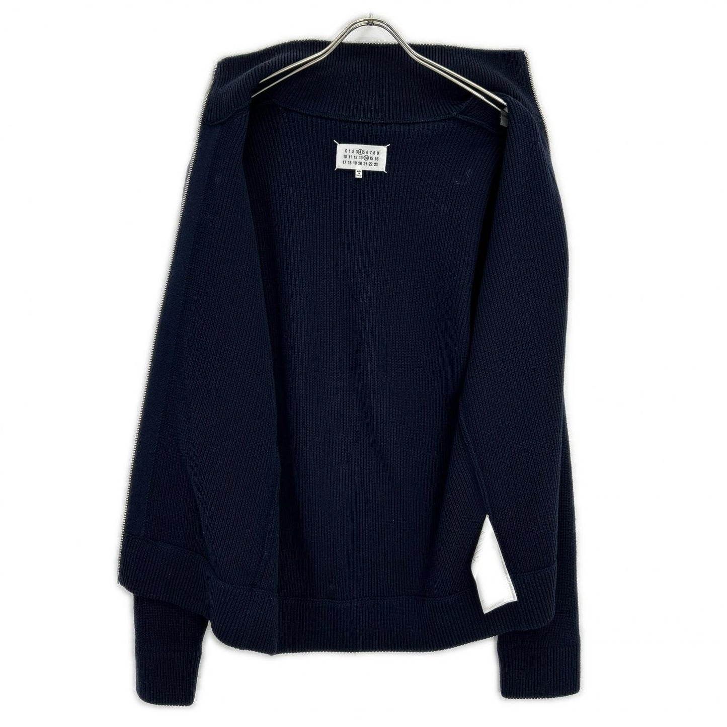 Maison margiela メゾンマルジェラ 4 14【国内正規/23AW】SI1HA0013 S17781 コットンｘウール 7ゲージ ドライバーズ ニットジャケット ジャケット