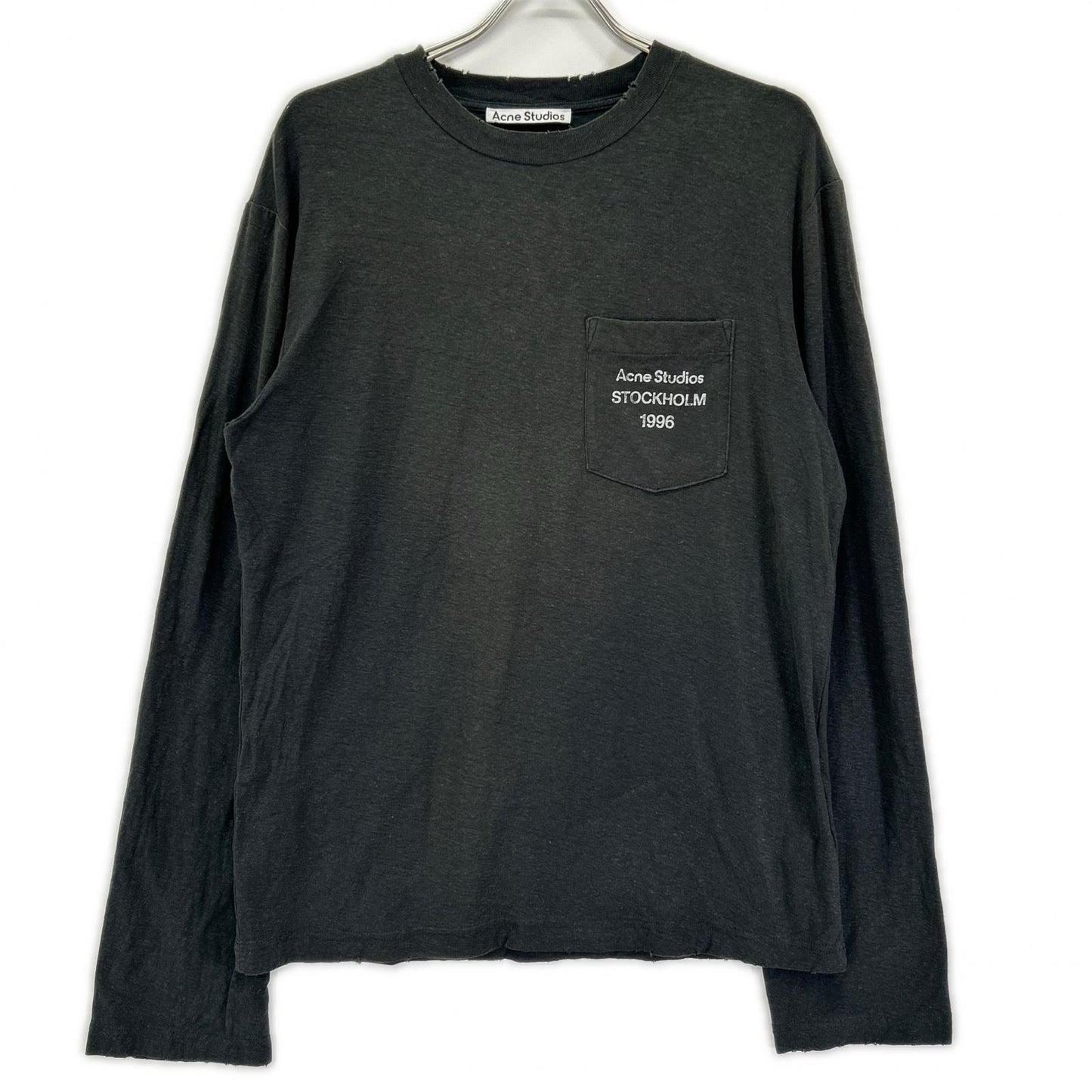 ACNE STUDIOS アクネ ストゥディオズ FN-UX-TSHI000237 フェード加工 長袖Tシャツ トップス