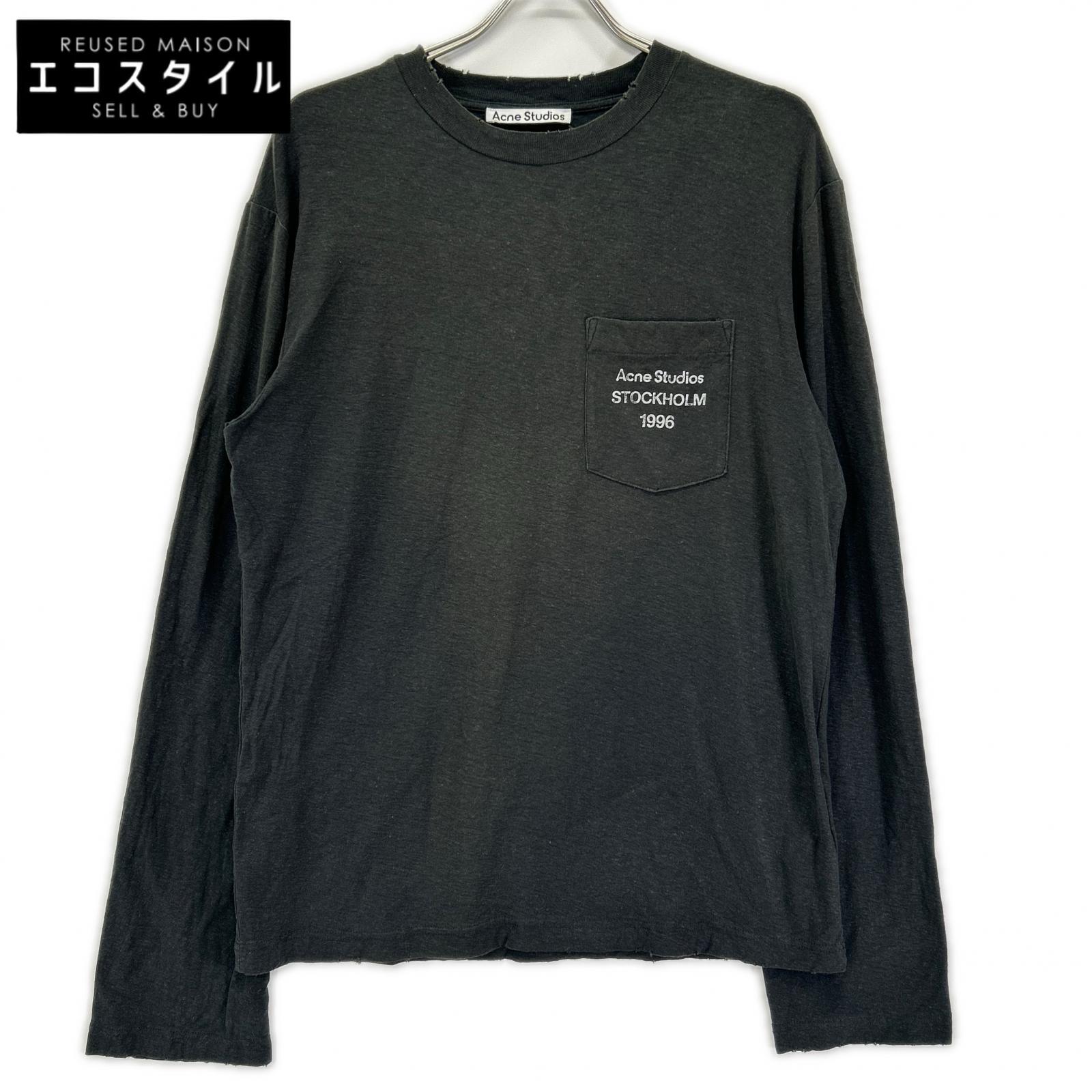 ACNE STUDIOS アクネ ストゥディオズ FN-UX-TSHI000237 フェード加工 長袖Tシャツ トップス
