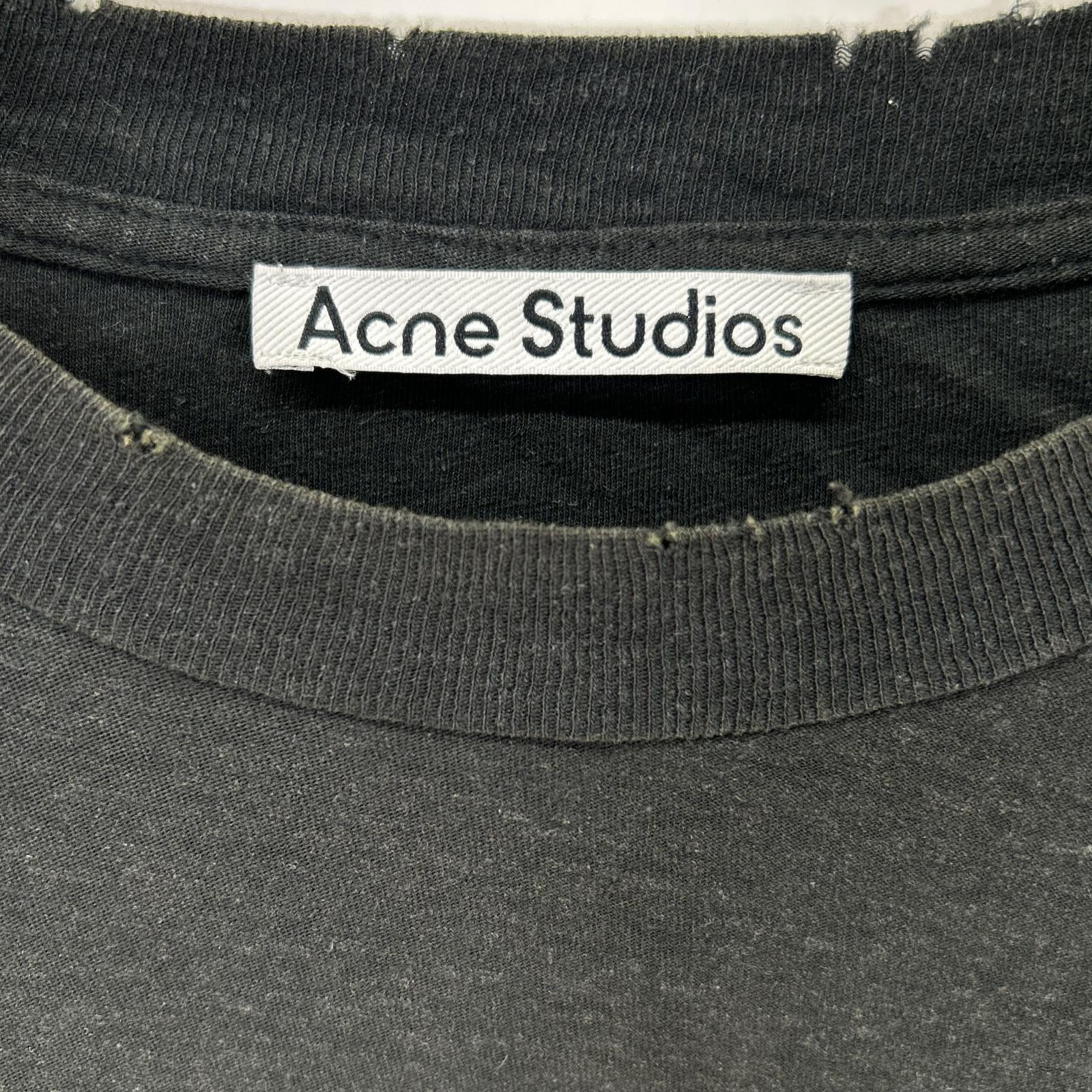 ACNE STUDIOS アクネ ストゥディオズ FN-UX-TSHI000237 フェード加工 長袖Tシャツ トップス