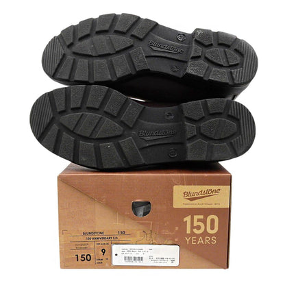 BLUNDSTONE ブランドストーン 美品 レザー サイドゴアブーツ メンズ オーバーン ブラウン BS150121 DM06 150周年記念 シューズ