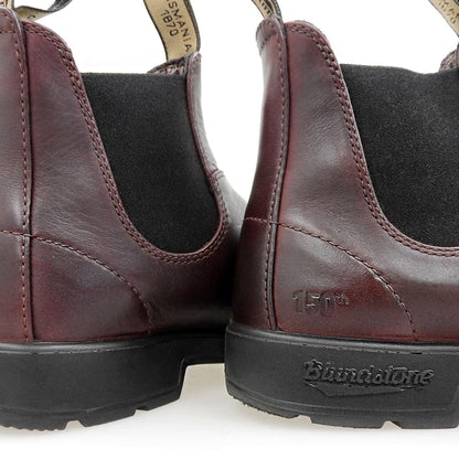 BLUNDSTONE ブランドストーン 美品 レザー サイドゴアブーツ メンズ オーバーン ブラウン BS150121 DM06 150周年記念 シューズ
