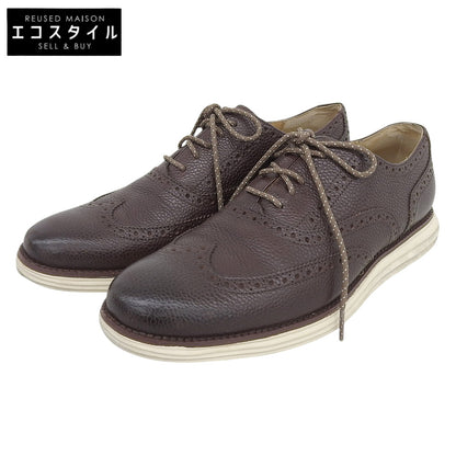 COLE HAAN コールハーン 美品 オリジナル グランド ウィングチップシューズ メンズ レザー ブラウン 10 C13762 シューズ