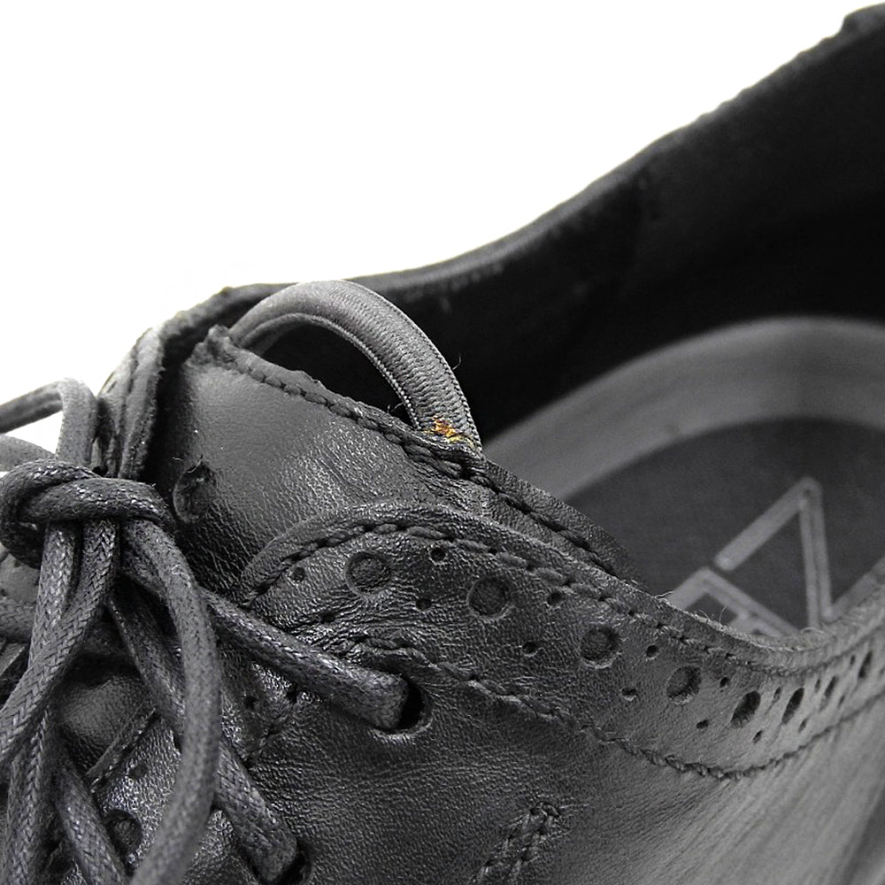 COLE HAAN コールハーン 美品 ゼログランド ウィングチップシューズ メンズ レザー ブラック 10 C22457 シューズ