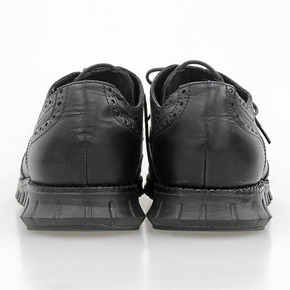 COLE HAAN コールハーン 美品 ゼログランド ウィングチップシューズ メンズ レザー ブラック 10 C22457 シューズ