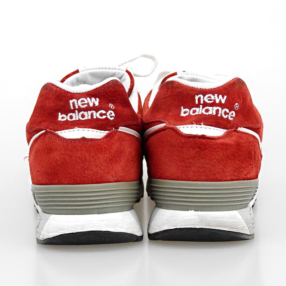 NEW BALANCE ニューバランス UK製 スエード スニーカー シューズ メンズ レッド 28cm M576RGS シューズ