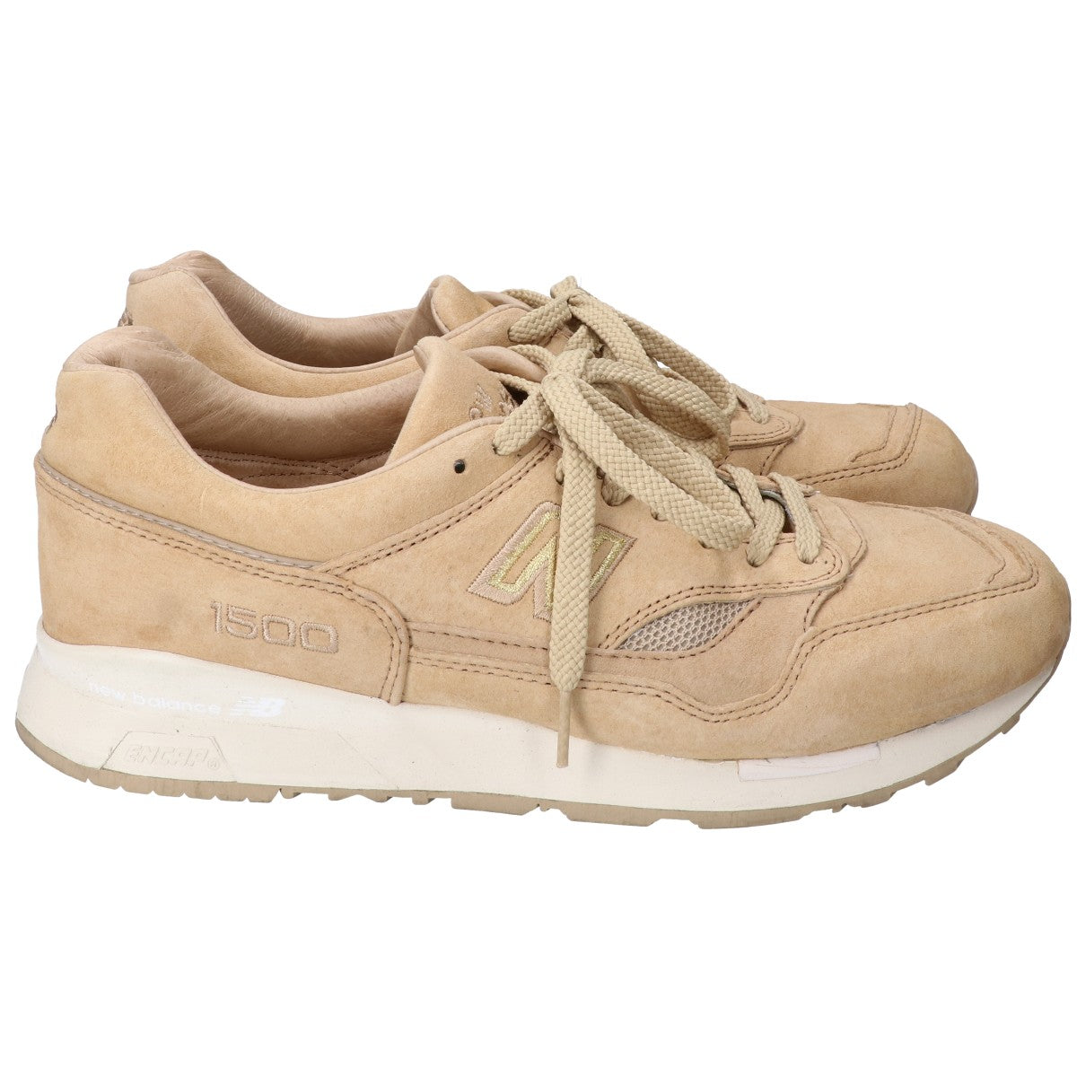 NEW BALANCE ニューバランス UNITED ARROWS別注 CM1500UA キャメル スエード スニーカー シューズ