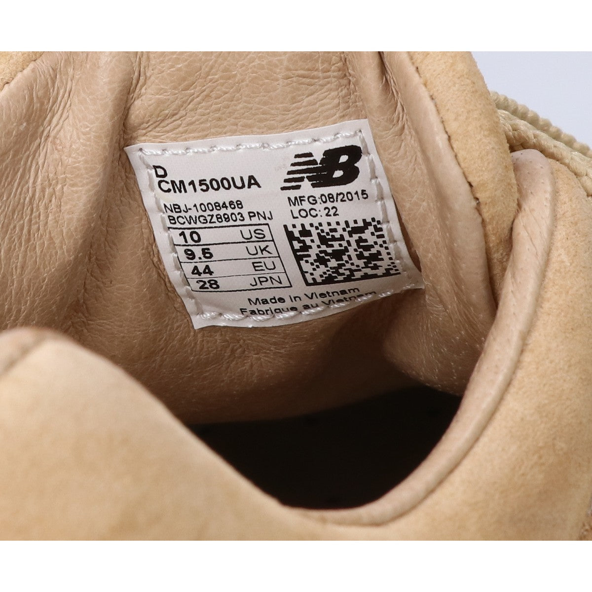 NEW BALANCE ニューバランス UNITED ARROWS別注 CM1500UA キャメル スエード スニーカー シューズ