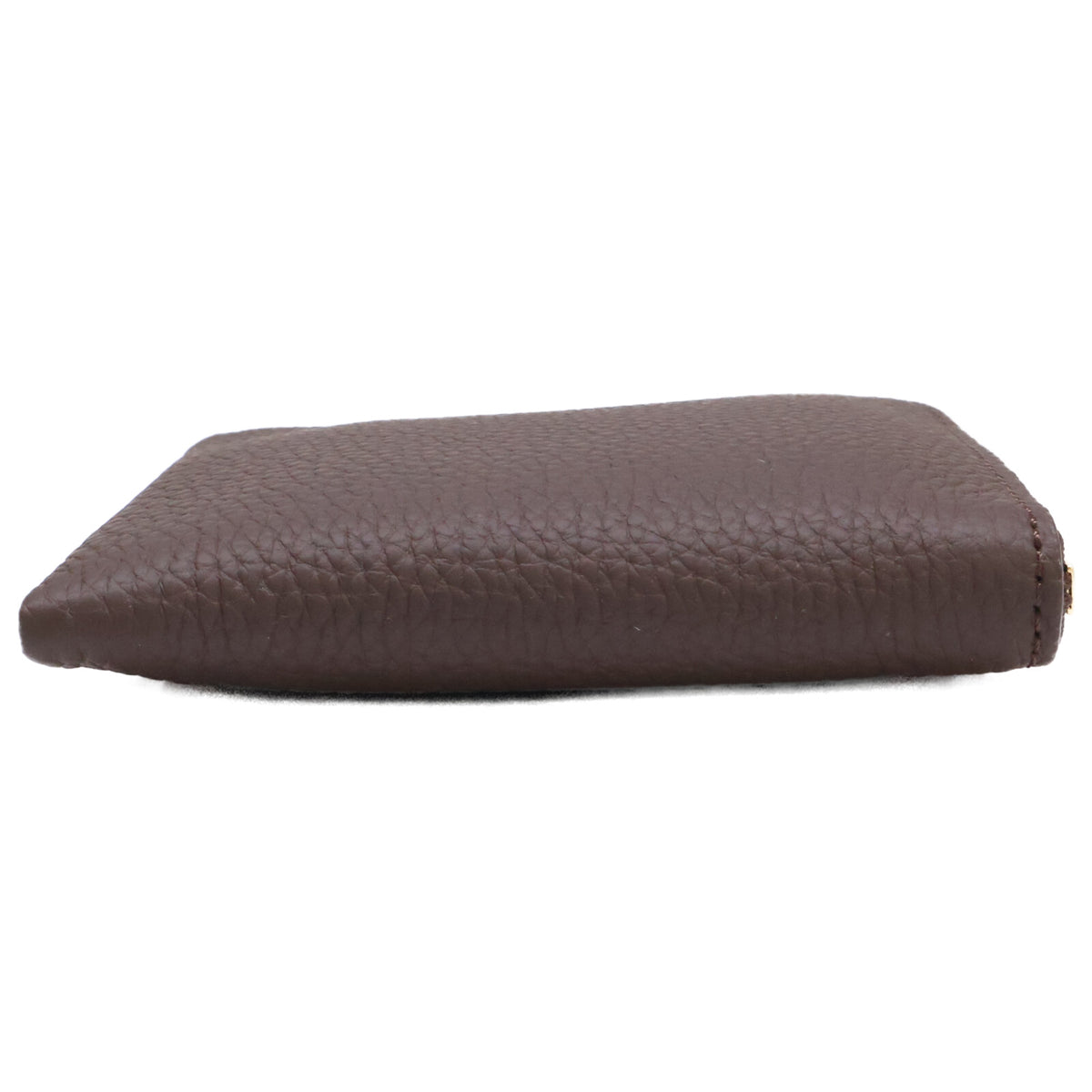 OHBA 大峽製鞄 【新品同様】0051-3-GMS ジャーマン・シュリンクカーフ Lジップ札入れ マルチケース コインケース