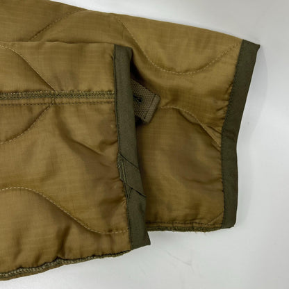 HOUSTON ヒューストン カーキ アラスカクマ刺繍 EMBROIDERY M-65 JACKET LINER ジャケット
