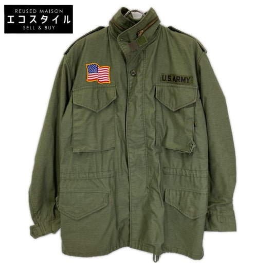 ALPHA INDUSTRIES アルファインダストリーズ カーキ MADE IN USA M-65フィールドジャケット ジャケット