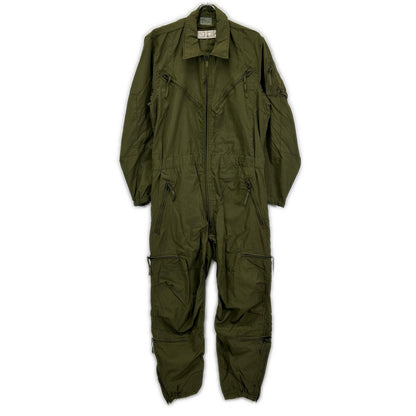 MILITARY S 85-made khaki tanker's all-in-one overalls