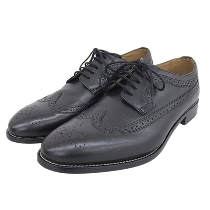 PaulSmith ポールスミス 美品 ウイングチップシューズ メンズ レザー ブラック 9 M2S CLN04 シューズ