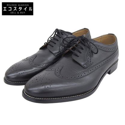 PaulSmith ポールスミス 美品 ウイングチップシューズ メンズ レザー ブラック 9 M2S CLN04 シューズ