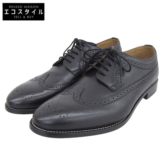 PaulSmith ポールスミス 美品 ウイングチップシューズ メンズ レザー ブラック 9 M2S CLN04 シューズ