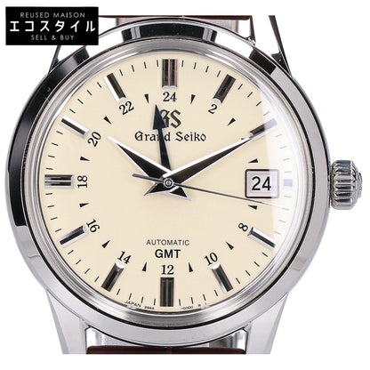 GrandSeiko グランドセイコー SBGM221 エレガンスコレクション GMT 革（クロコダイル）ベルト AT時計 腕時計