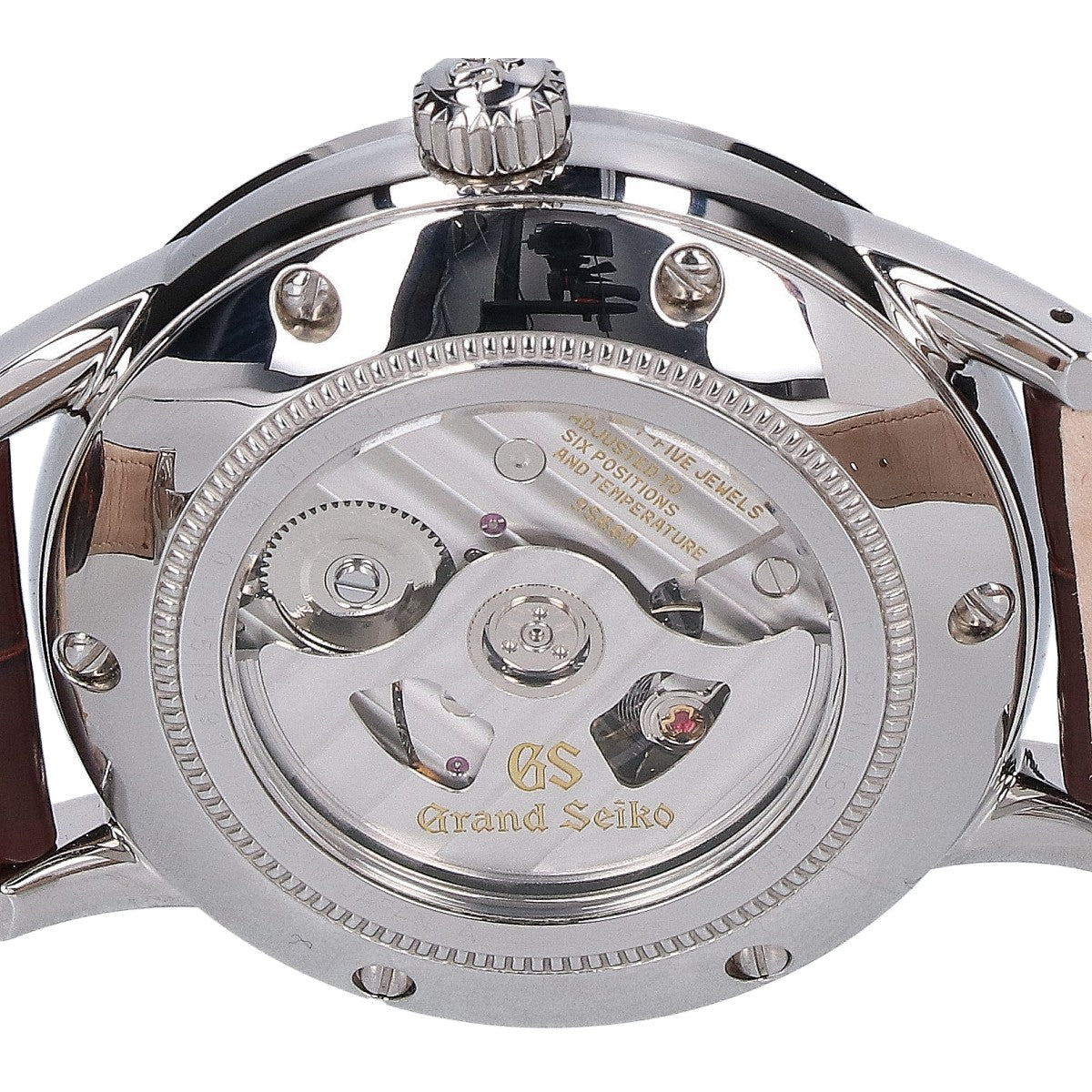 GrandSeiko グランドセイコー SBGM221 エレガンスコレクション GMT 革（クロコダイル）ベルト AT時計 腕時計