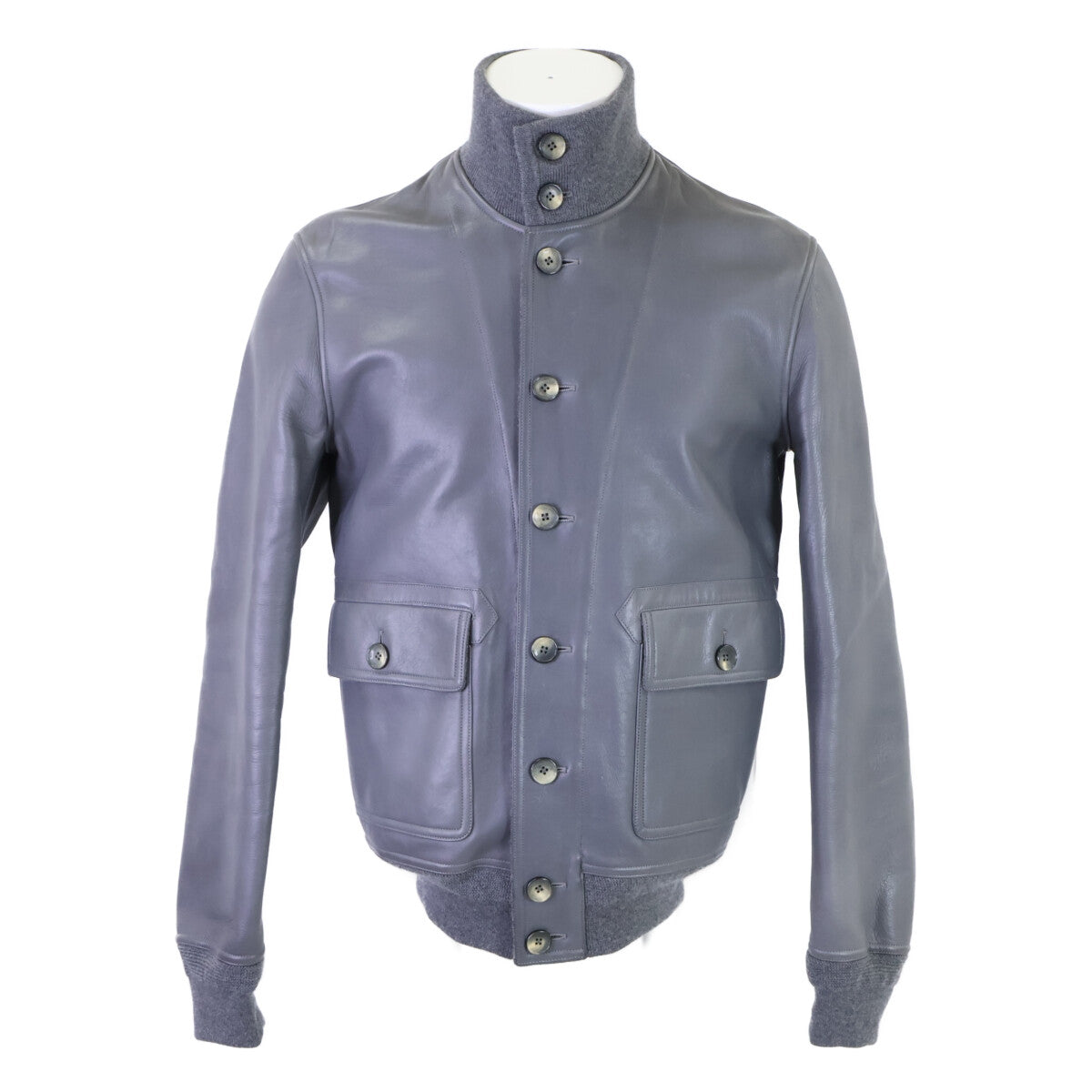 LOUIS VUITTON [Excellent condition/Domestic authentic] RM092M MPI J04KIH Leather x Cashmere Reversible Jacket