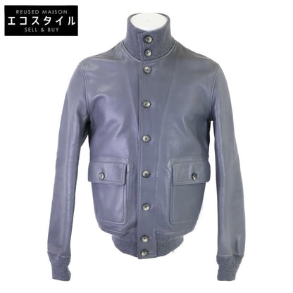 LOUIS VUITTON [Excellent condition/Domestic authentic] RM092M MPI J04KIH Leather x Cashmere Reversible Jacket
