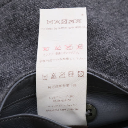 LOUIS VUITTON [Excellent condition/Domestic authentic] RM092M MPI J04KIH Leather x Cashmere Reversible Jacket
