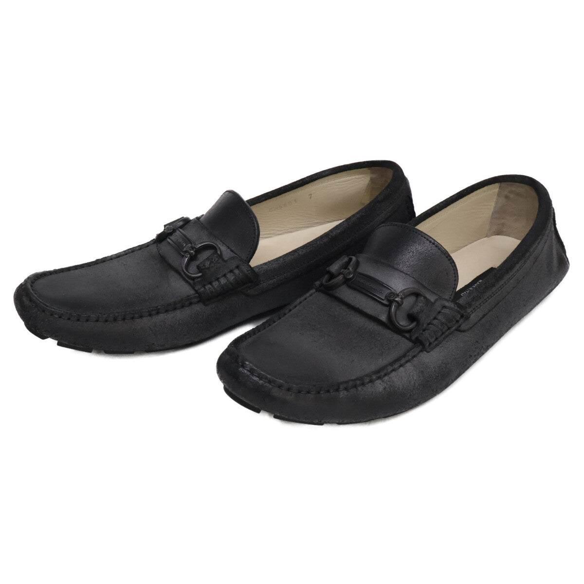 DOLCE&GABBANA Dolce & Gabbana 【Excellent condition】CA5601 leather driving shoes