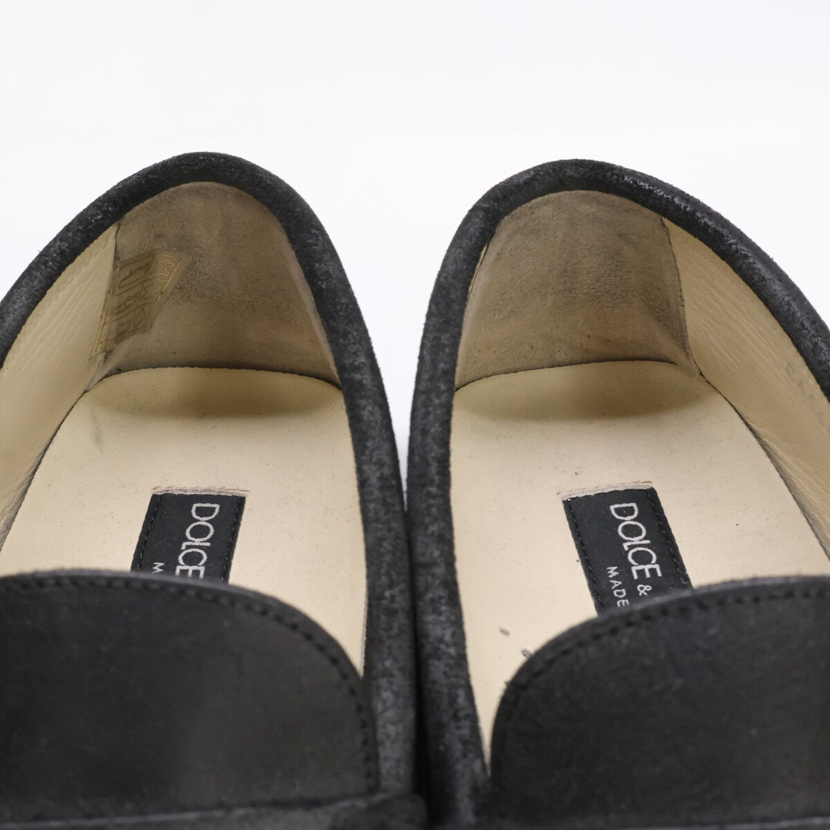 DOLCE&GABBANA Dolce & Gabbana 【Excellent condition】CA5601 leather driving shoes