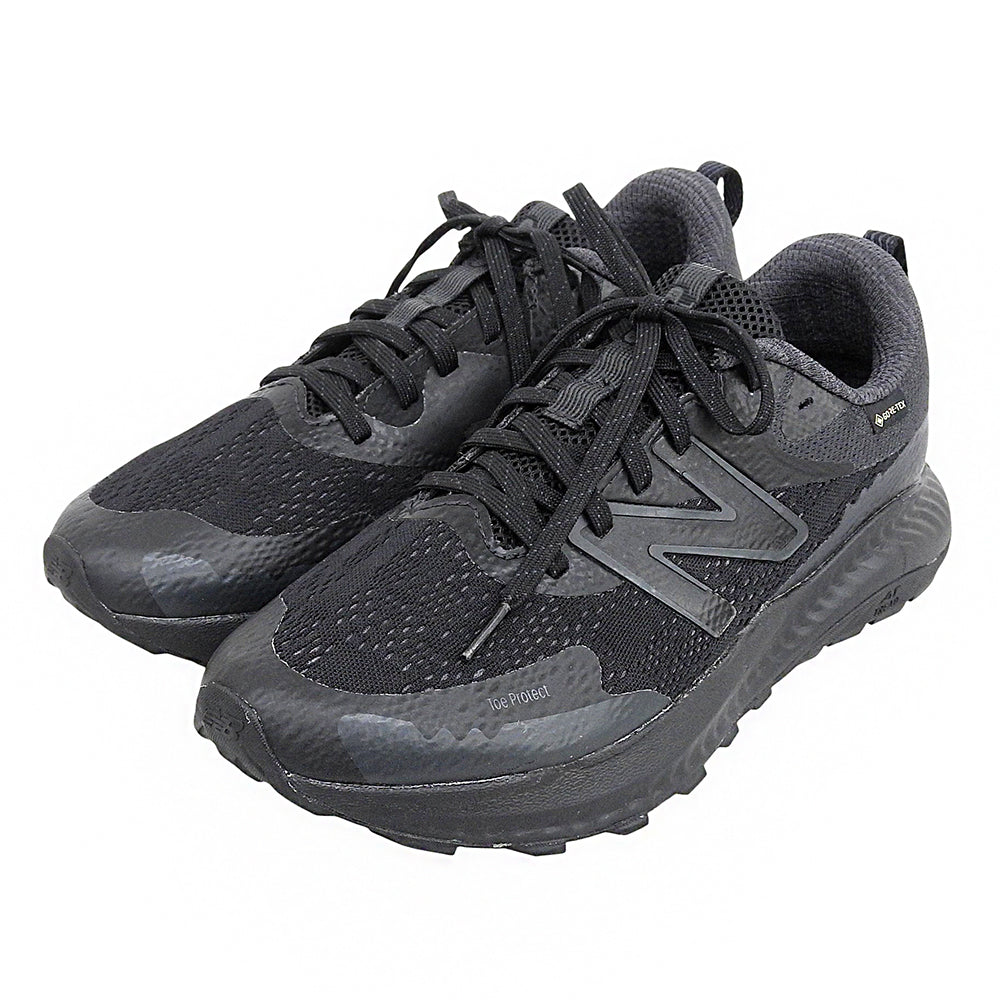 NEW BALANCE ニューバランス 美品 DynaSoft Nitrel V5 Gore-Tex スニーカー シューズ レディース ブラック 26.0cm MTNTRGC5 シューズ