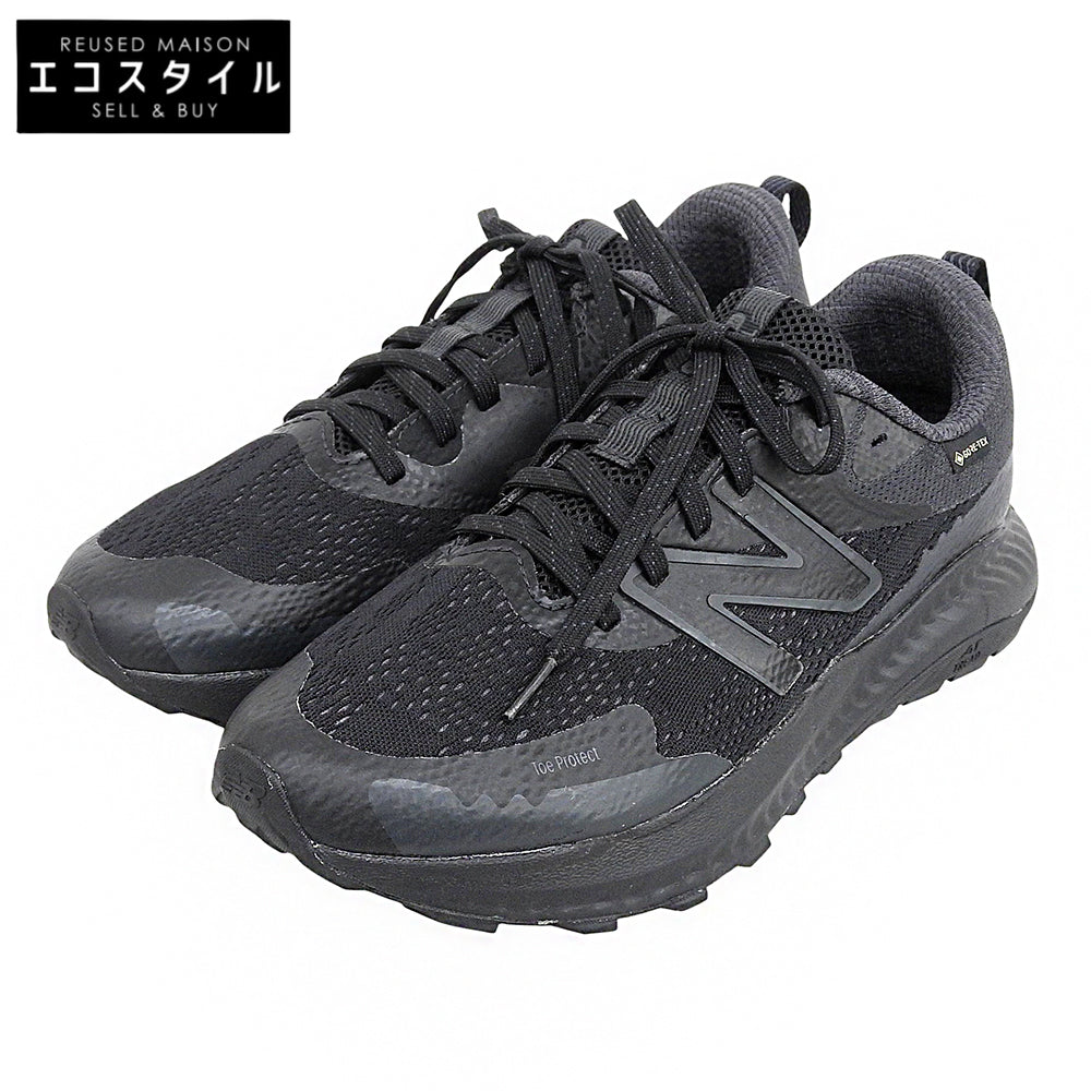 NEW BALANCE ニューバランス 美品 DynaSoft Nitrel V5 Gore-Tex スニーカー シューズ レディース ブラック 26.0cm MTNTRGC5 シューズ