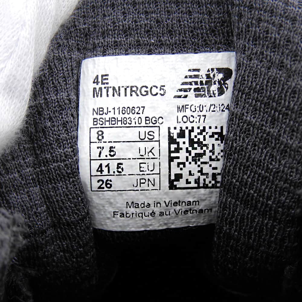 NEW BALANCE ニューバランス 美品 DynaSoft Nitrel V5 Gore-Tex スニーカー シューズ レディース ブラック 26.0cm MTNTRGC5 シューズ