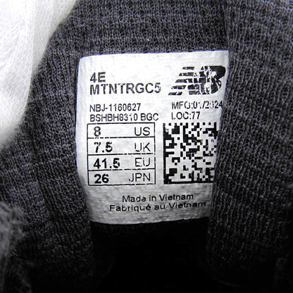 NEW BALANCE ニューバランス 美品 DynaSoft Nitrel V5 Gore-Tex スニーカー シューズ レディース ブラック 26.0cm MTNTRGC5 シューズ