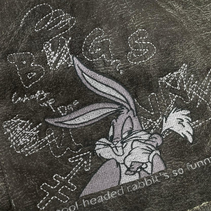GREENCLUBS ブラック BUGS BUNNY ムートンベスト ベスト