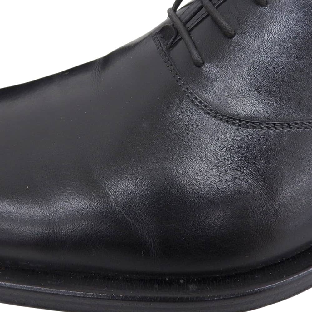 SalvatoreFerragamo サルバトーレフェラガモ 美品 MARZO レザー シューズ メンズ ブラック 7 EEE シューズ