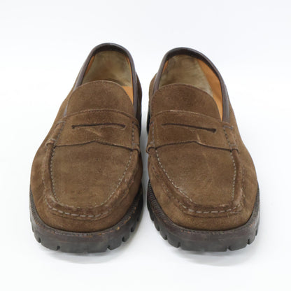 SalvatoreFerragamo サルバトーレフェラガモ 32798 スエード コインローファー シューズ