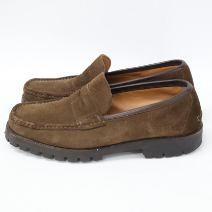 SalvatoreFerragamo サルバトーレフェラガモ 32798 スエード コインローファー シューズ